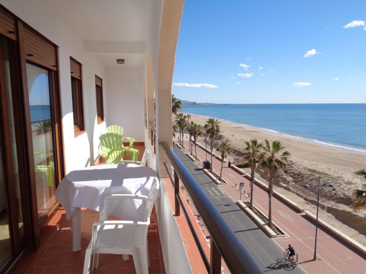 Apartament Primera Linea De Playa, Ada Benedicto Xiii, Aire Acondicionado, Wifi, Parking Peñiscola Zewnętrze zdjęcie