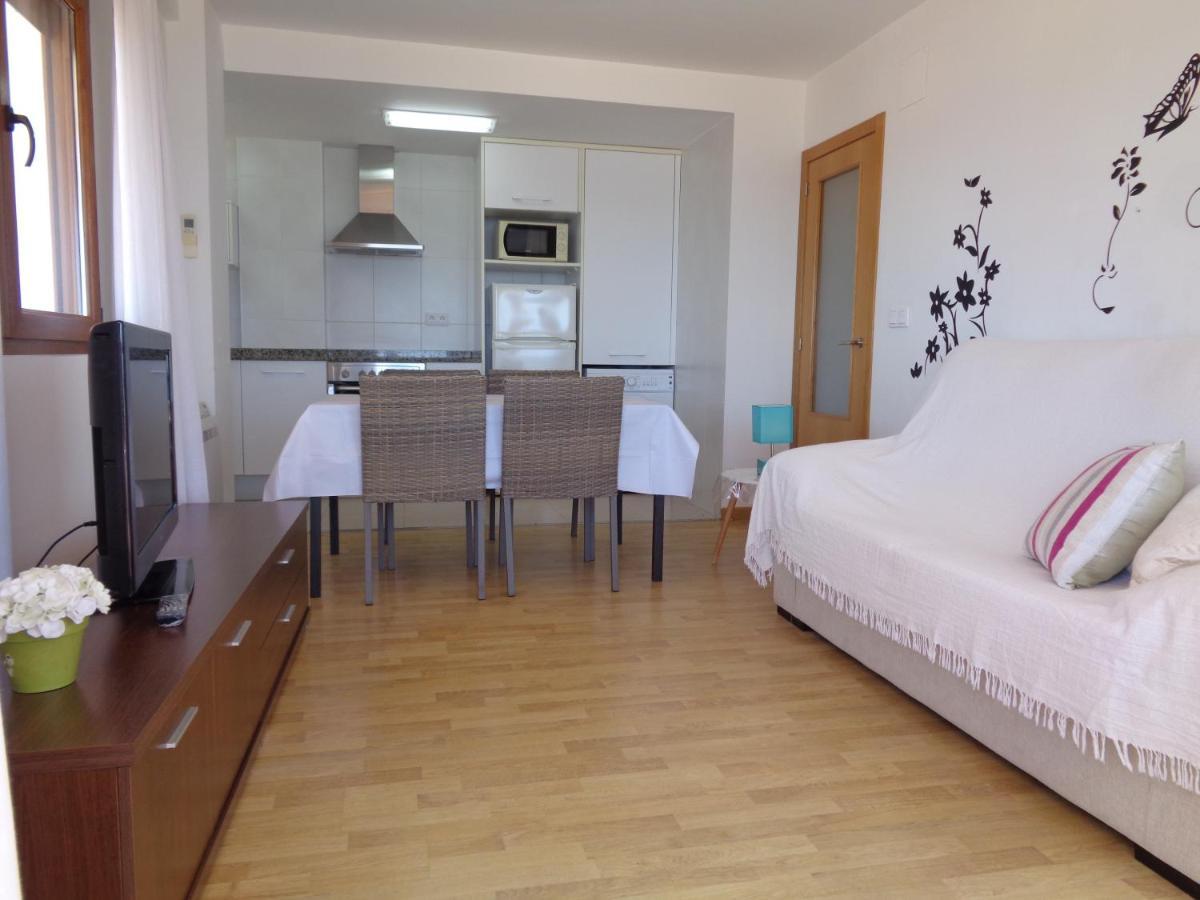 Apartament Primera Linea De Playa, Ada Benedicto Xiii, Aire Acondicionado, Wifi, Parking Peñiscola Zewnętrze zdjęcie