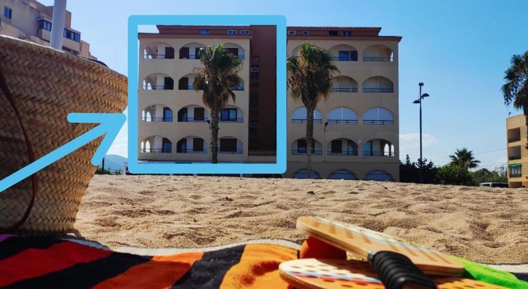 Apartament Primera Linea De Playa, Ada Benedicto Xiii, Aire Acondicionado, Wifi, Parking Peñiscola Zewnętrze zdjęcie